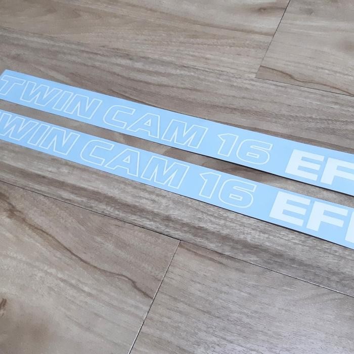 Stiker pintu samping belakang Toyota Twin Cam 16 EFI