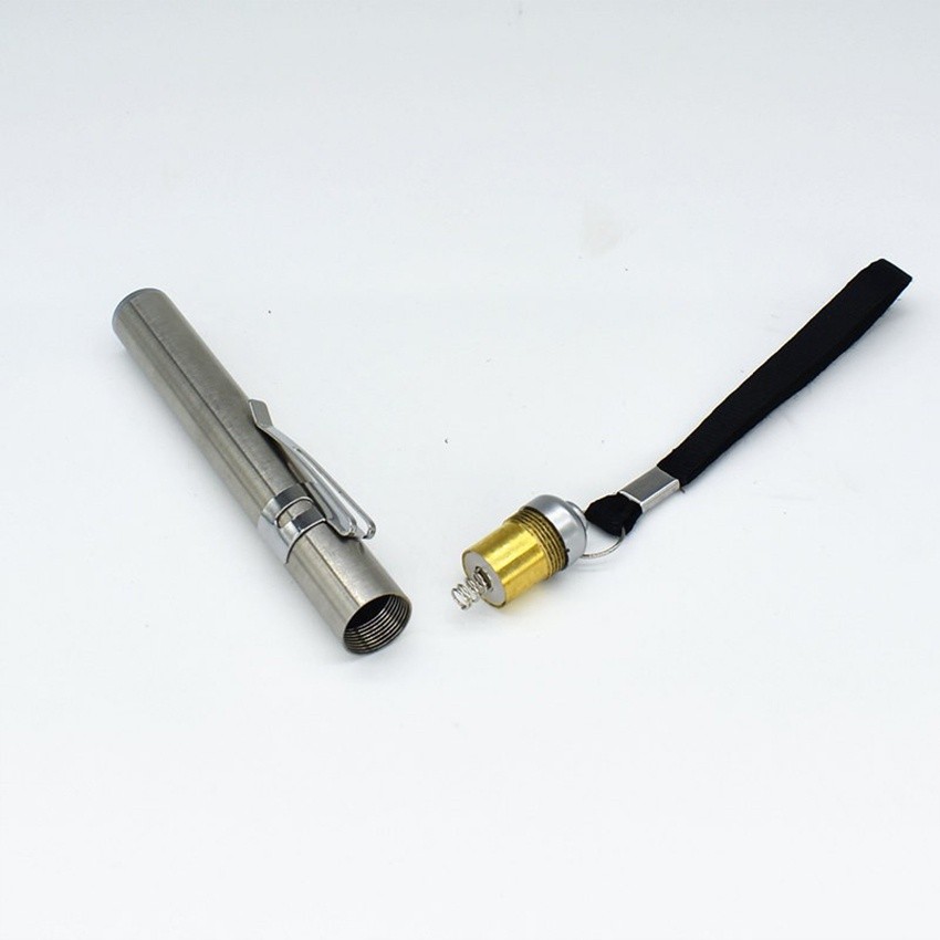 Senter Telur Stainless steel Senter Teropong Cek Telur Burung Ayam Kenari Bebek Senter Teropong