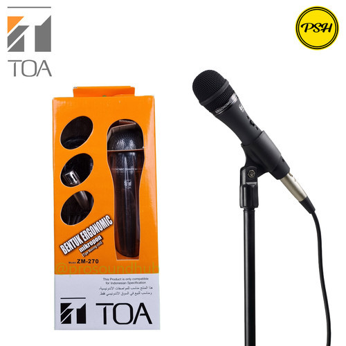 Mic Karaoke Toa ZM-270 Microphone Kabel Suara Bagus
