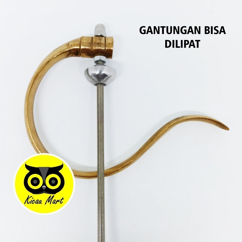 KICAU MART GANTUNGAN KANDANG BURUNG KUNINGAN LIPAT CANTOLAN SANGKAR MURAI KOTAK LOVEBIRD EBOD ORIQ