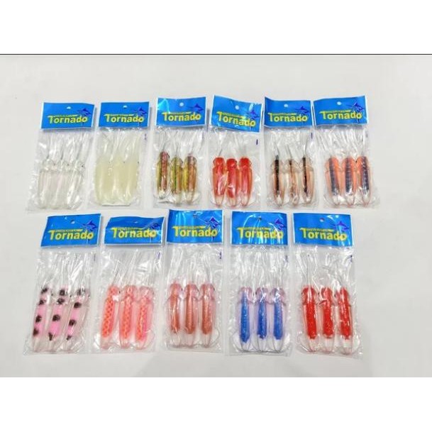 umpan Cumi tornado 12 cm