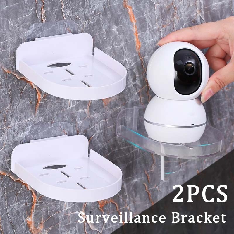 MD 2pcs Bracket Cctv Bardi Dudukan Cctv Dinding Bracket Cctv Universal Stand Cctv Tempel