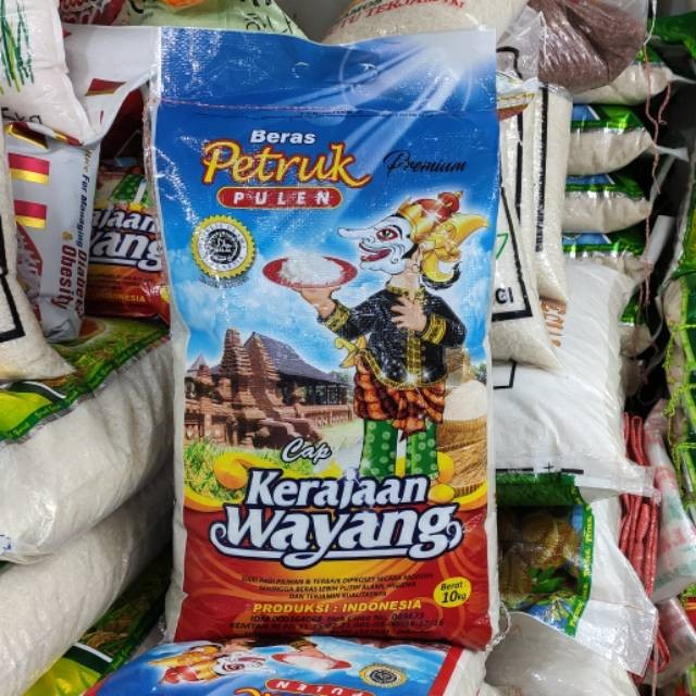 

Beras Petruk Slyp 10KG Pulen Beraroma Pandan