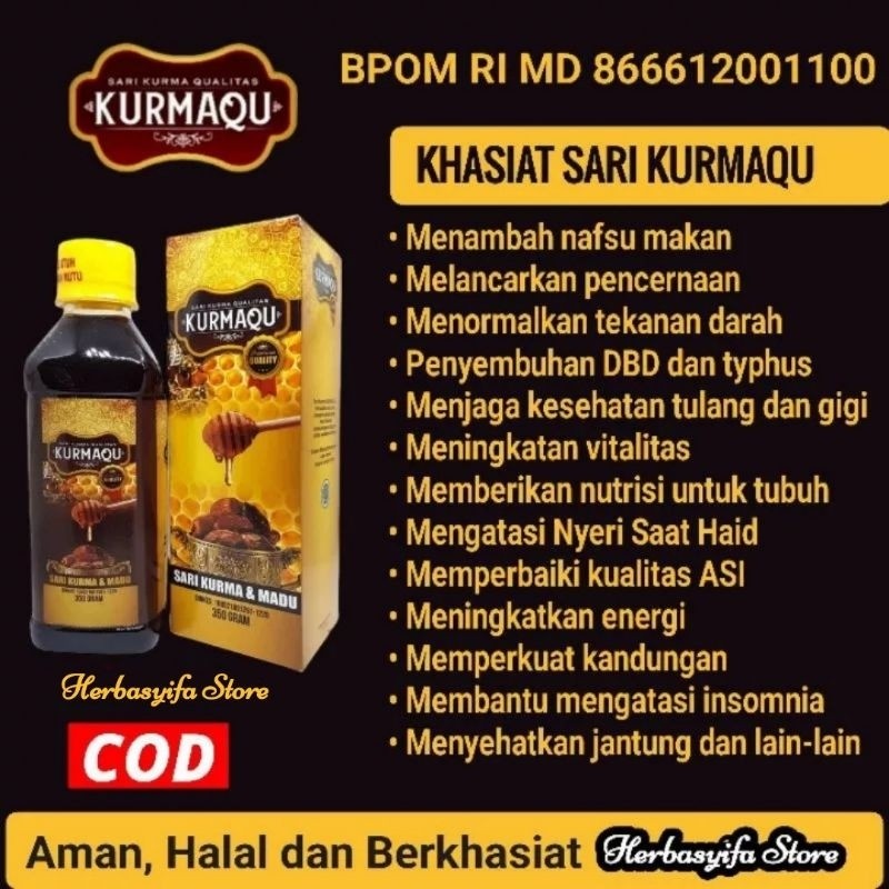 

Sari Kurmaqu - Sari kurma plus madu - Sari Kurmaku Original 250 gram