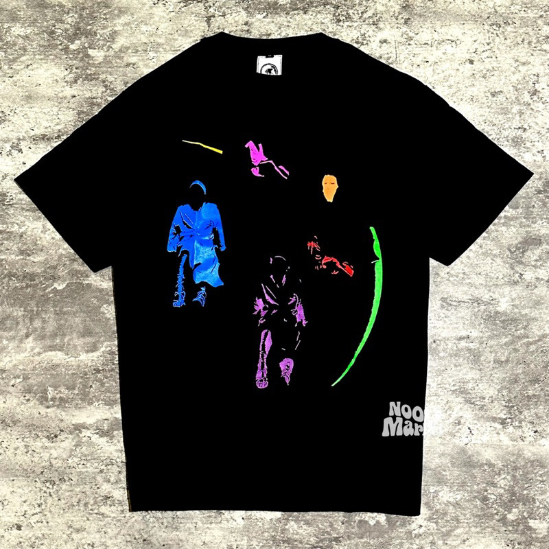 HOT BAP. - Monkshood Tshirt - Black | Original Merchandise LTYZHL Oversized