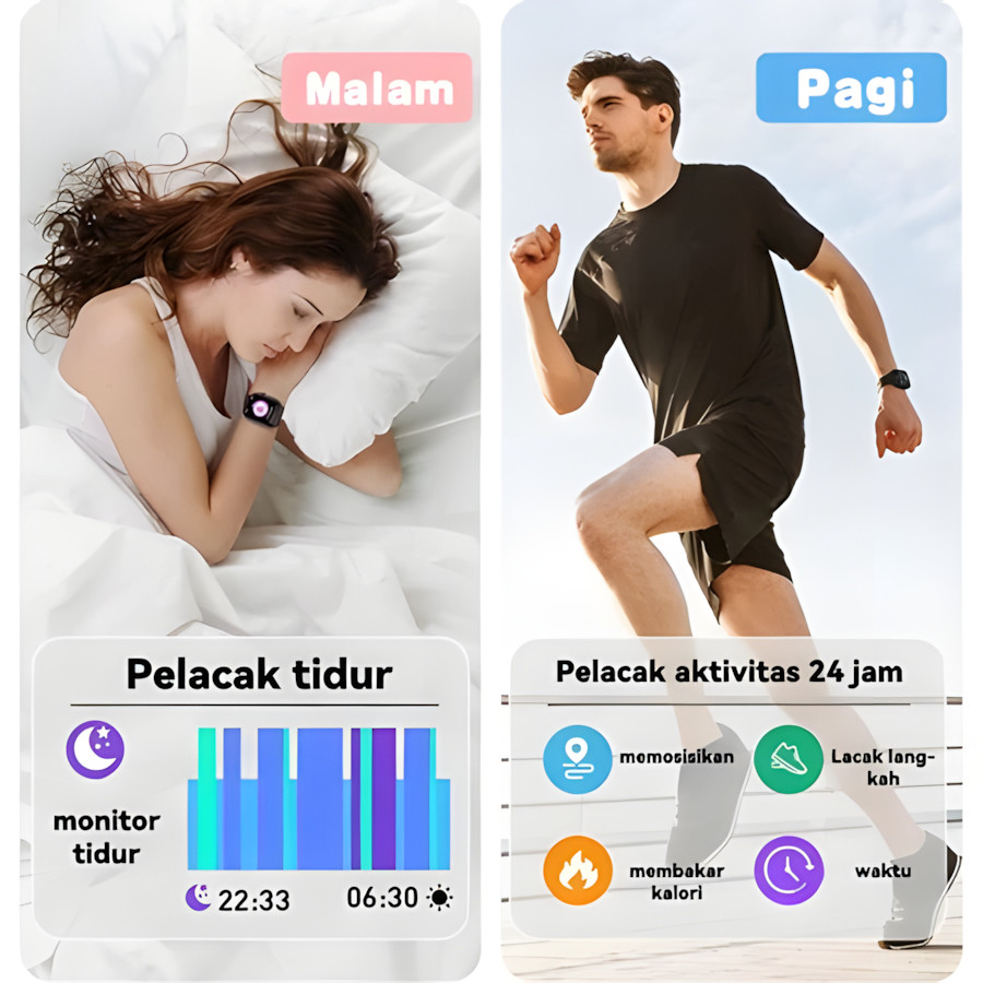 100% Original ASLI SAMSUNG SmartWatch Series 9 Pro Max NFC Waterproof Bluetooth Call Jam Smartwatch