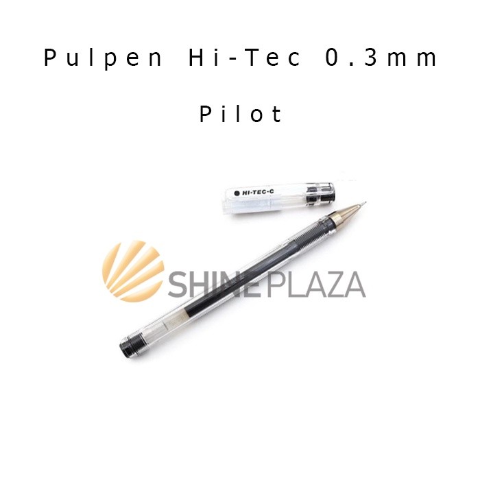 

Pulpen Pilot Hi-Tec-C 0.3mm - Bolpen Pena Gel HiTec HiTech 0,3 mm