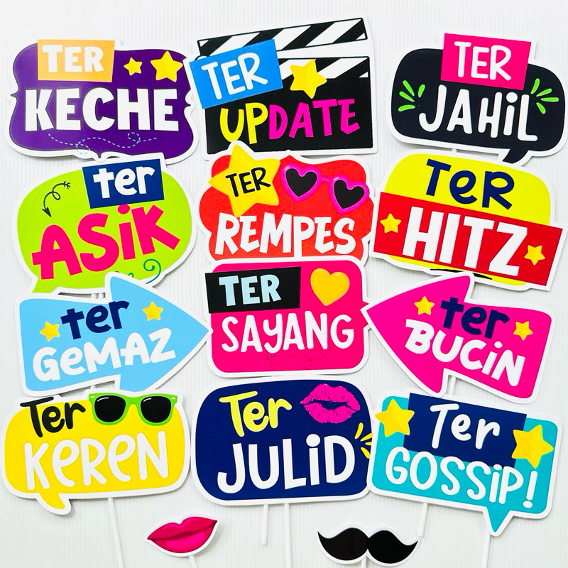 viral REUNI TER BARU FUN PROPS PHOTOBOOTH REUNION PROPS ACC PHOTOBOOTH