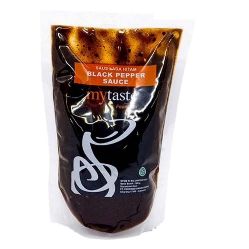 

MYTASTE Saus Black Pepper / Lada Hitam 500 gr