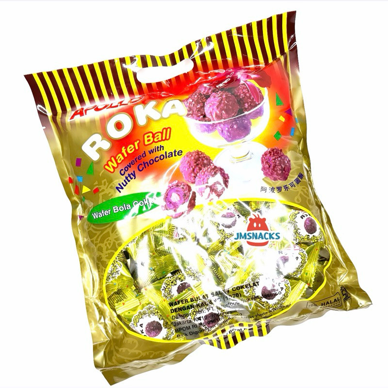 

[PROMO!!] Apollo Roka Bag KECIL 300gr isi 50 Pcs - Coklat ferrero kecil nikmat enak diskon