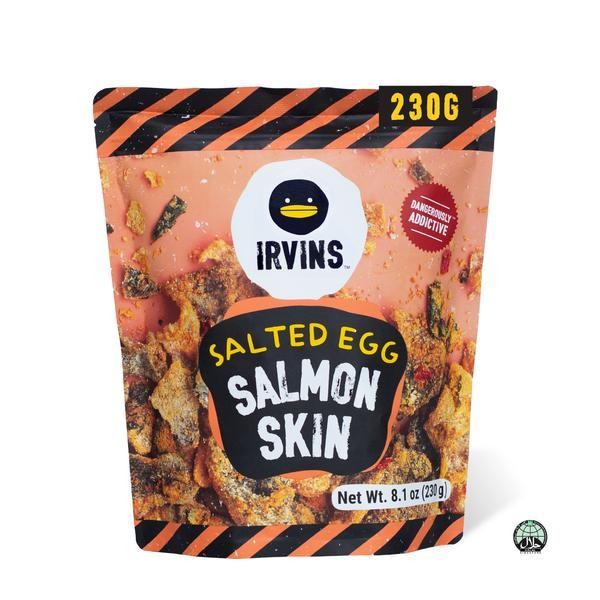 

Irvins Salted Egg Salmon Skin 210 Gr (Big) Mrworldshopper Promo