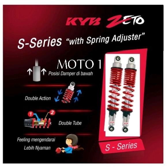Shockbreaker Kyb-Zeto/Zt5040/S-Series/320/Empuk (Rx King, Tiger)