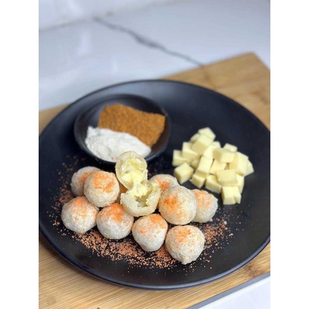 

Sajodo - Cimol Keju Leleh Isi 20 Butir Chili Oil Bumbu Bojot