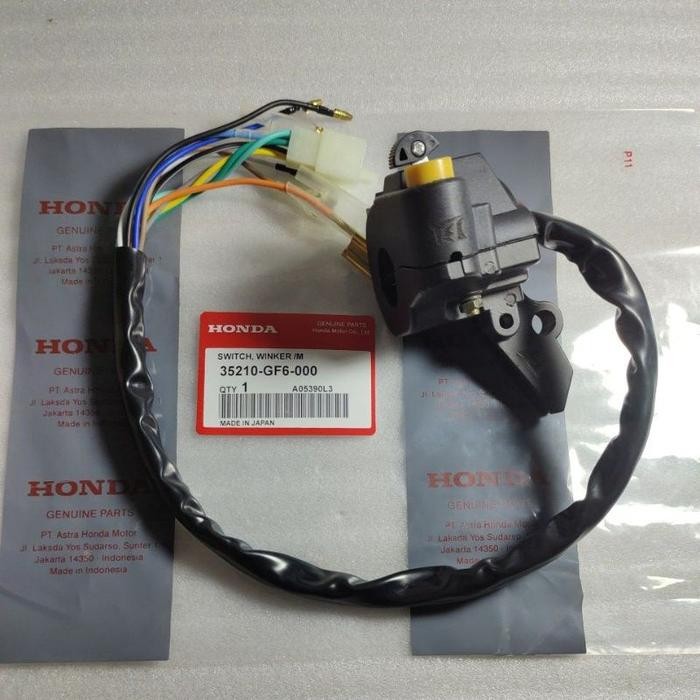 PREMIUM Saklar switch Holder lampu KIRI Honda Win New - Win ORIGINAL TEC