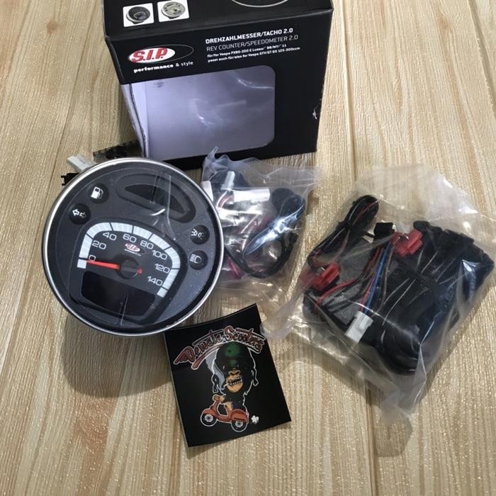 PREMIUM spidometer speedometer digital SIP vespa npx new px