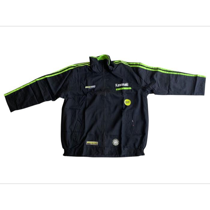 PREMIUM jaket kawasaki jaket motor kawasaki original kawasaki ninja klx kaze blitz zx130