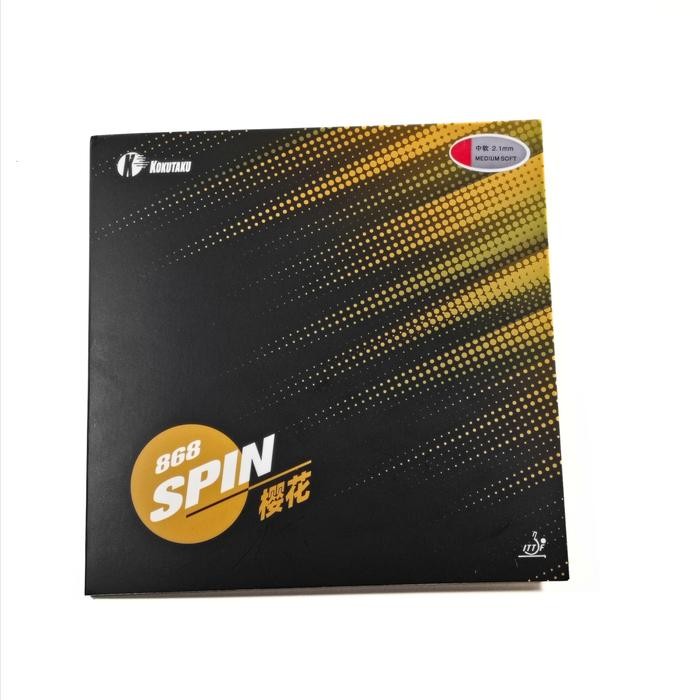 PREMIUM Karet Pingpong Kokutaku 868 Spin / Karet Tenis Meja Bet Bat Kokutaku