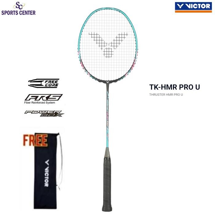 PREMIUM New Raket Badminton Victor Thruster Hammer Pro U / TK HMR Pro U