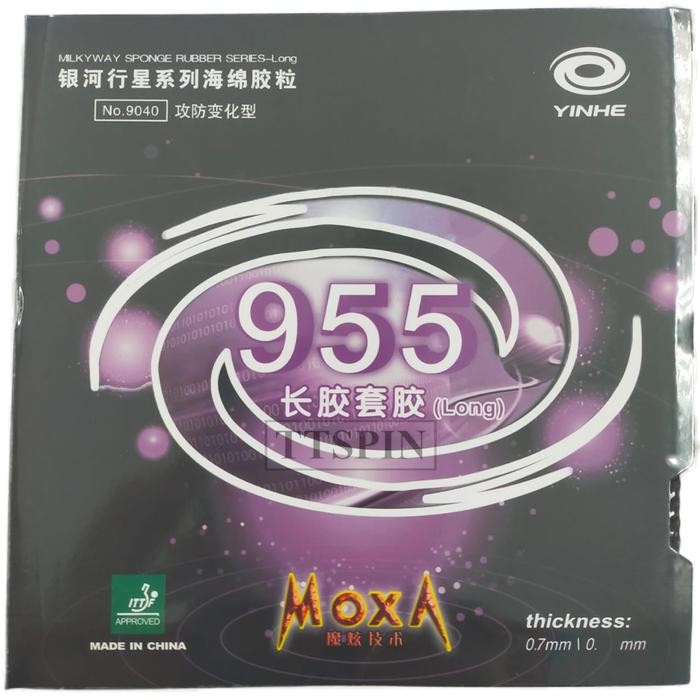 PREMIUM Yinhe 955 Sponge-Karet Bintik Panjang Bertahan Pingpong Long Pips Bet