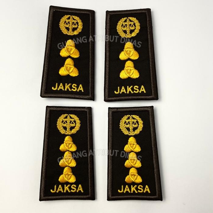 PREMIUM PANGKAT PDH 4A-4B JAKSA/ PANGKAT KEJAKSAAN/ ATRIBUT JAKSA/ ATRIBUT KEJAKSAAN