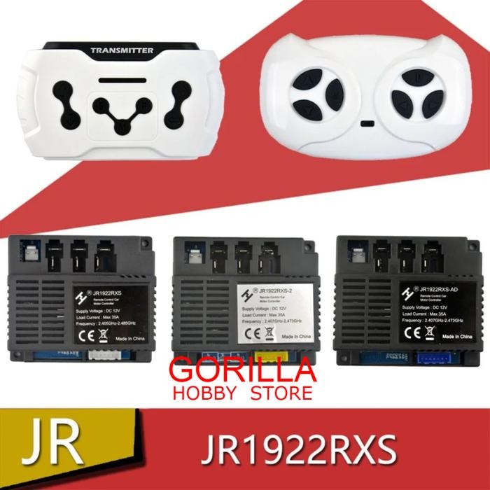 PREMIUM remot receiver box JR1922RXS 12V mobil aki JR1922RXS-2 JR1922RXS-AD-NE