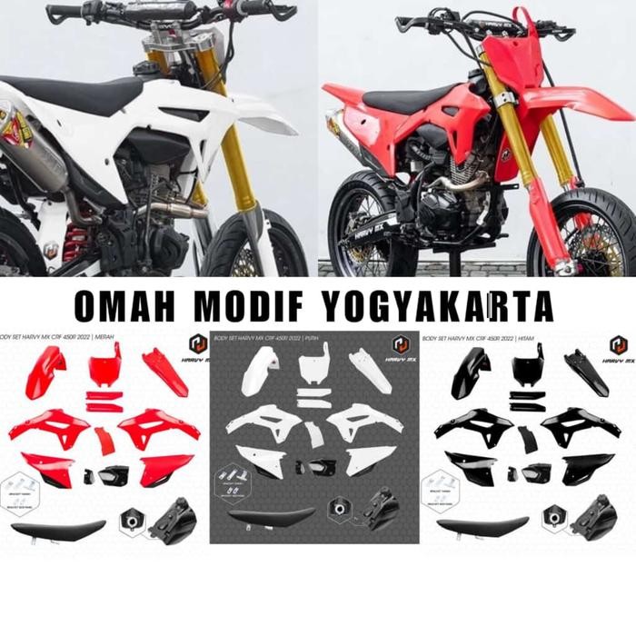 PREMIUM Bodyset Body Trail Set Harvy CRF 450R 2022 PNP CRF 150 L 450 R