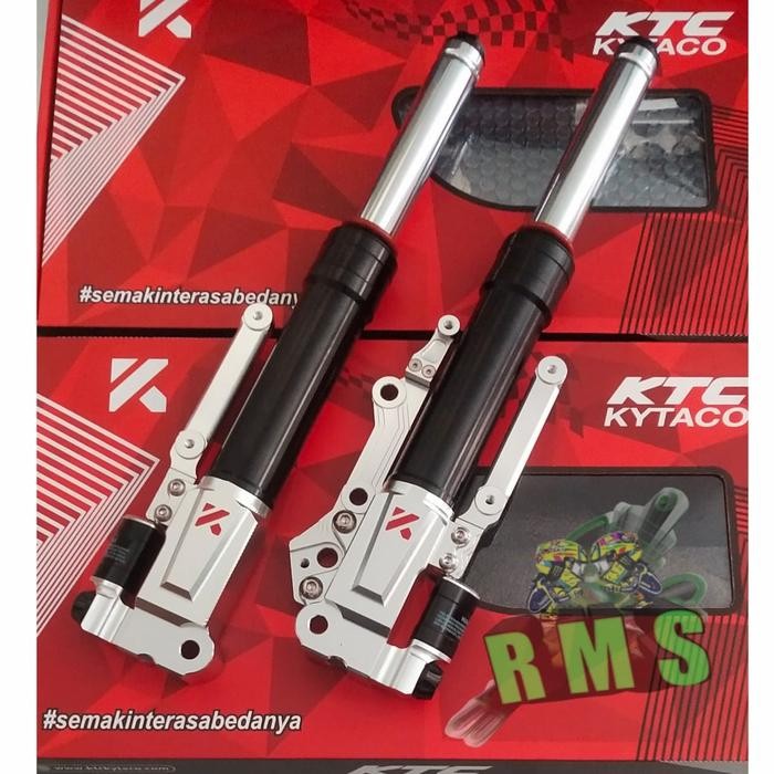 PREMIUM Shock Shockbreaker Ktc Kytaco Depan Nmax Old,Nmax New Shock Usd Black