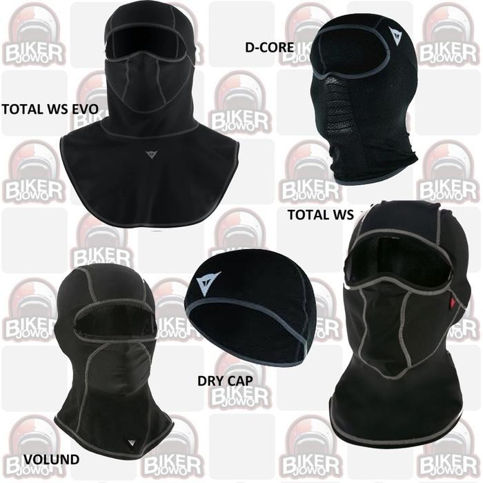PREMIUM Balaclava Dainese D-Core Masker Ninja Helm Cap Neck Tube Multi Cup