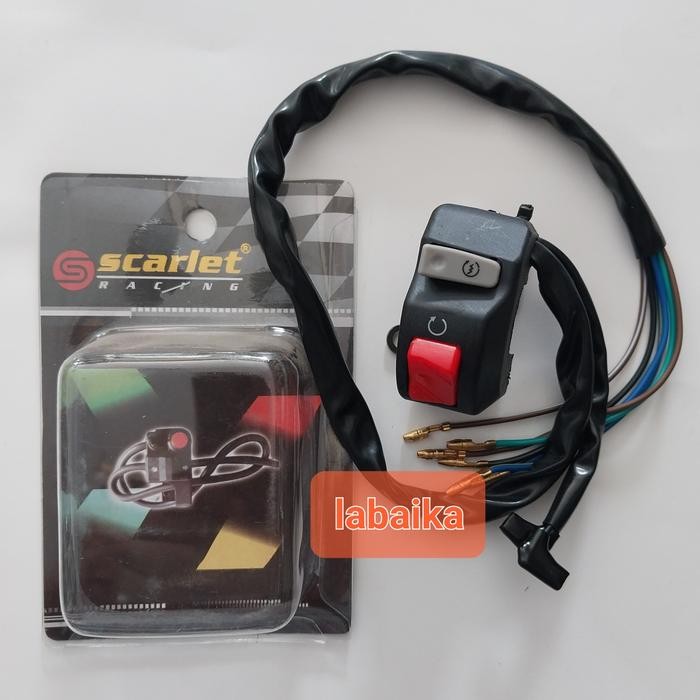 PREMIUM saklar on off universal tombol STARTER MOTOR