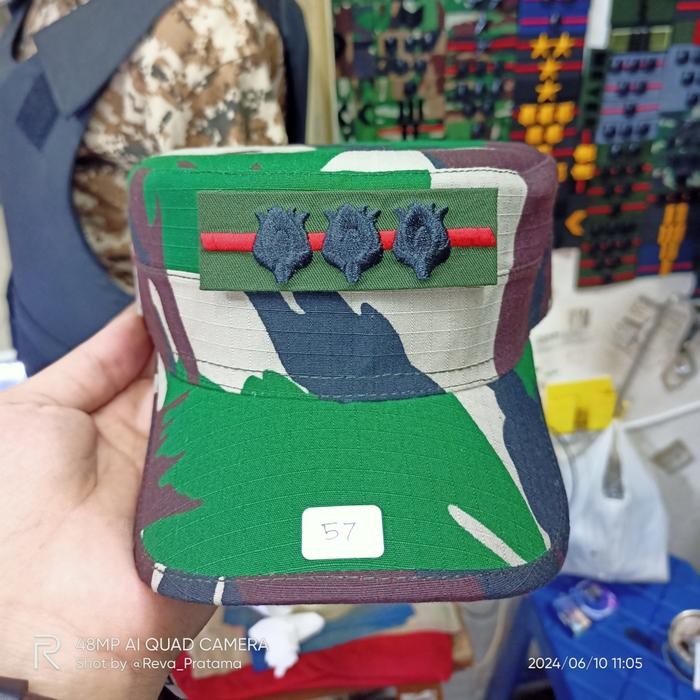 PREMIUM topi pet pdl dan pangkat - Wool