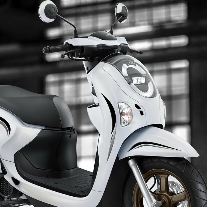 PREMIUM striping stiker scoopy Gen 6 2024 2025 UV Transparan modifikasi scoopy Timbul Bahan Import