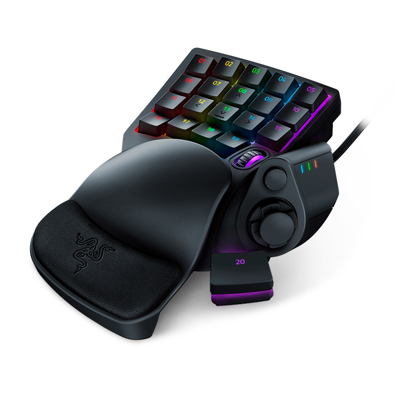 Razer Tartarus pro Gaming Keypad : Mecha-Membrane Key Switches 32 Programmable Keys Chroma RGB Light