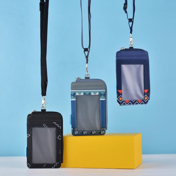 

Id Card Holder Lanyard Name Tag Id Cardholder Gantung Leher - Eden Terlaris