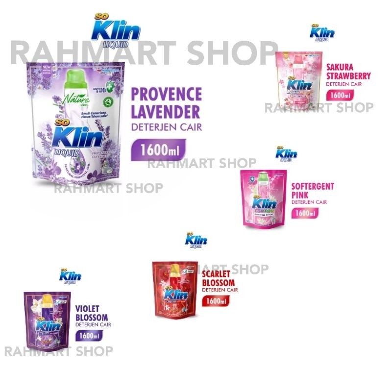 So Klin 1600 ML / Soklin Cair Jumbo 1.6 L Murah