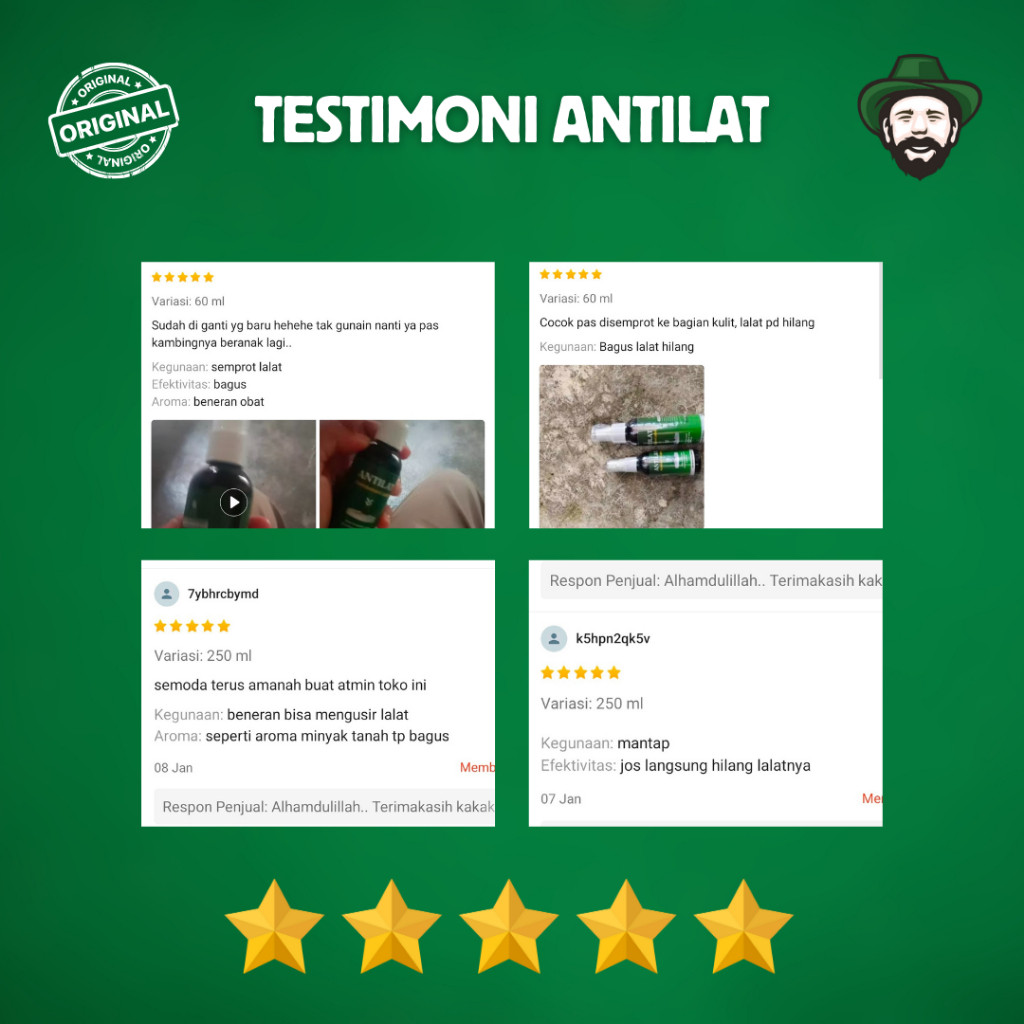 ANTILAT Obat Lalat untuk Sapi Kambing Pembasmi Lalat Kutu Nyamuk Hewan Ternak Obat Luka Sapi 250 ml