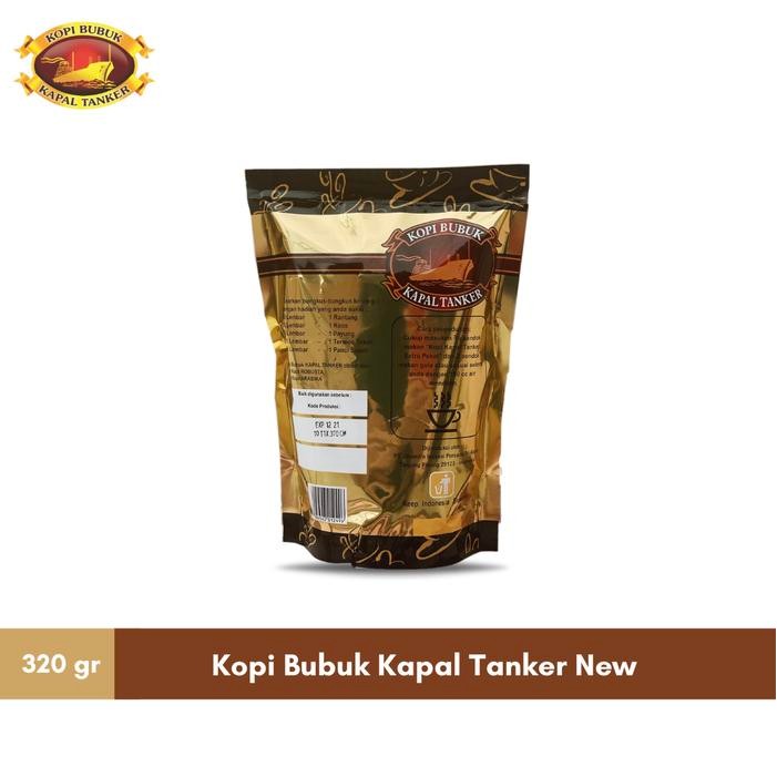 

Terlaris Kopi Bubuk Kapal Tanker New - 320 Gr - Kopi Tubruk Campuran Arabika Dan Robusta Asli