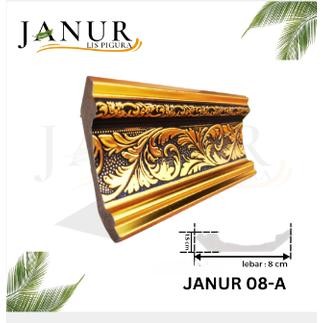 Lis Plafon Pvc / Lis Pvc Modern Ukuran P 2M x L 8CM