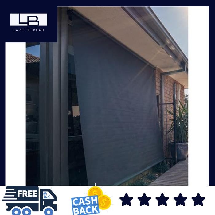 Tirai outdoor Suntex Blind - tirai gulung tahan panas dan hujan