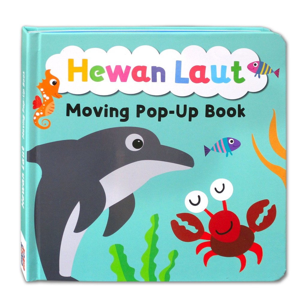 [AkuCintaBuku] Hewan Laut Moving Pop-Up Book
