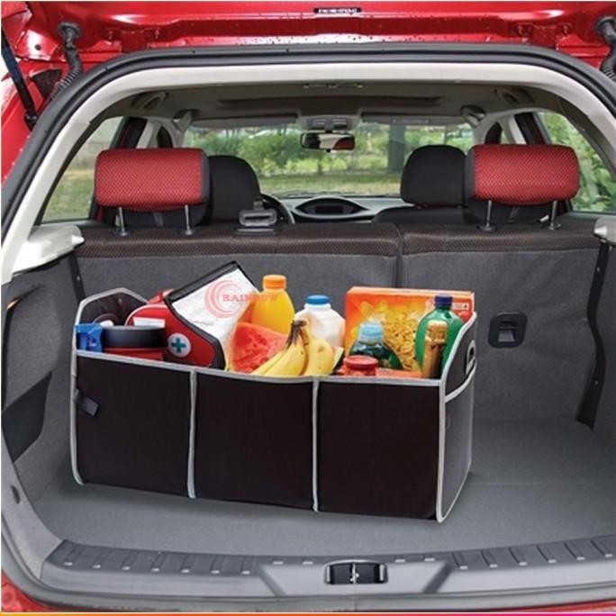  RAK BAGASI MOBIL / BOX MOBIL PENYIMPANAN TAS BAGASI MOBIL - TEMPAT SEPATU DI MOBIL BOX LIPAT MOBIL