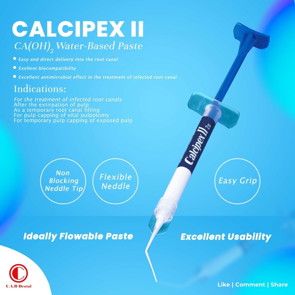 ENDO BAHAN CALCIPEX II / CALCIUM HYDROXIDE