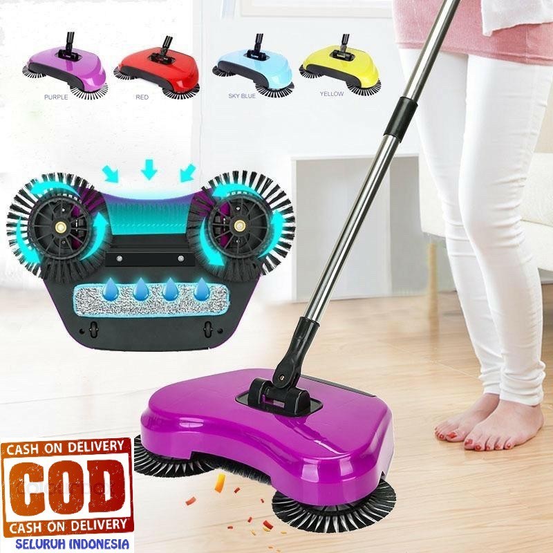 Viral  Sapu Otomatis Super Brom Sapu Pel Lantai Sapu Elektrik Sapu Lantai