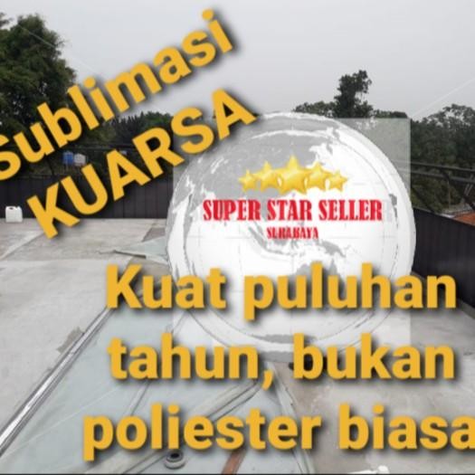 Serat Sublim Kuarsa Fiber Aquaproof Nodrop Pelapis anti bocor per ROLL Putih