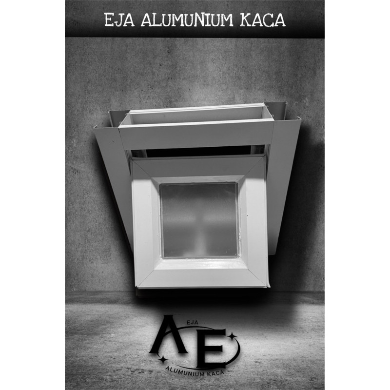 Jendela Bovenly Alumunium Kaca 40x40cm