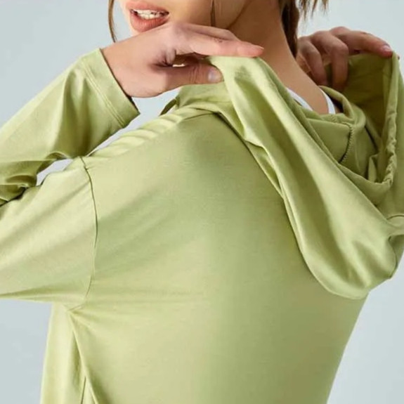 HISILICON BAJU JOGGING WANITA HOODIE LARI WANITA BAJU GYM WANITA HIJAB UKURAN BESAR ATASAN OLAHRAGA