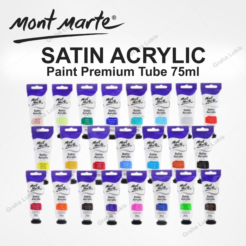 

Cat Acrylic Mont Marte - Satin Acrylic Paint