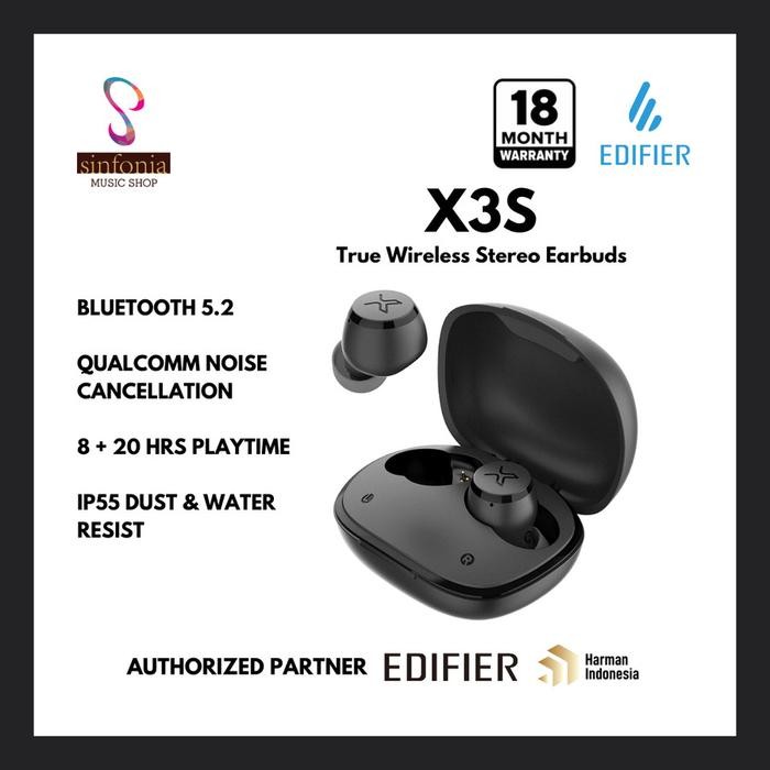 EDIFIER TWS X3s True Wireless Stereo Earbuds