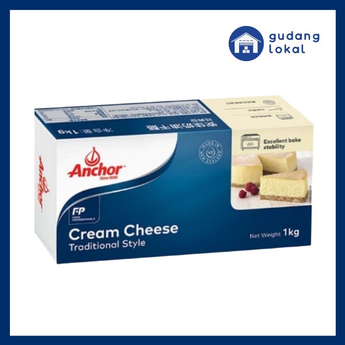 

Cream Cheese Anchor 1Kg