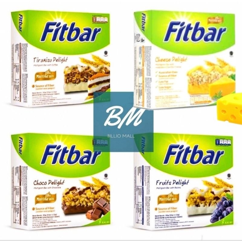 

Fitbar Multigrain 1 Box (isi 5 Pcs)