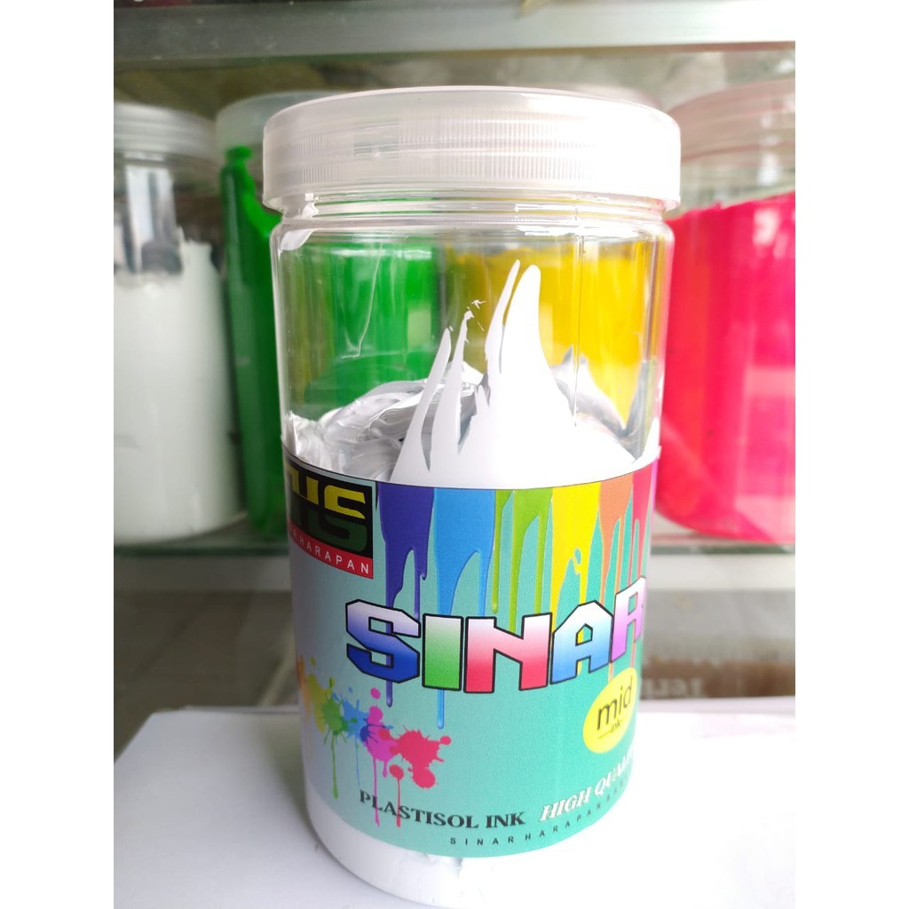 

Tinta Palastisol Putih SINAR HARAPAN SABLON